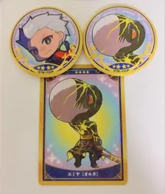 FGO 最終再臨展 コレクションカード 缶バッジ エミヤ エミヤ オルタ