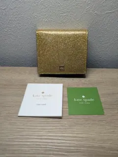 ケイトスペード 二つ折り財布 ゴールド メイビス ストリート