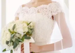【美品】WITH A WHITE ARLUIS WEDDING ボレロ6号