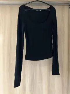 Dazy ブラック 長袖 トップス M