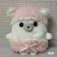 ミニビーンズ あざらし くま 帽子 服 パンツ ぬいぐるみ ぬい服 編み物