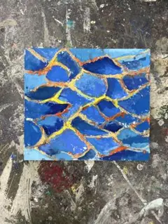 抽象画 絵画 海
