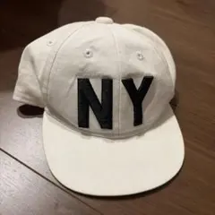SPACEKIDS NYロゴ キャップ ホワイト