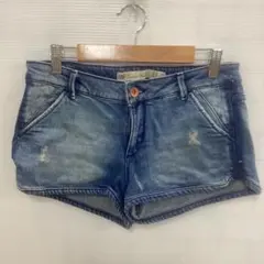 7.13◎A433P◎ザラ◎ショートパンツ◎デニム◎ダメージ加工のサムネイル