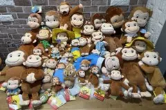 おさるのジョージ72体ぬいぐるみまとめて売り。 - メルカリ