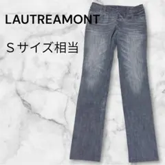 ロートレアモン ストレッチパンツ 36 グレー 洗える オフィスカジュアルのサムネイル