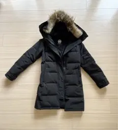 ☆最終価格☆　 超美品　使用1回のみ‼️ カナダグース 黒 ダウンコート ロング丈 カナダグース ダウンコート ロングコート ロング丈アウター 防寒