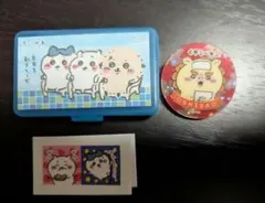 ちいかわ　ケース＆シール　キラキラクリップ