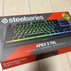 SteelSeries Apex 3 TKL ゲーミングキーボード 動作確認済