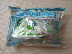 *Swimava 子供用浮き輪 アップルりんご柄　*