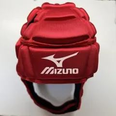 MIZUNO ヘッドギア 赤 Mのサムネイル