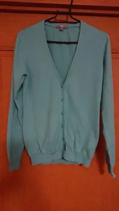 UNIQLO ミントグリーン カーディガン M