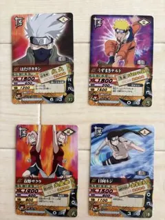 希少・当時物】NARUTOナルティメットカードバトル プロモ DNP4枚セット