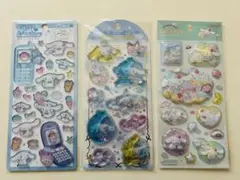 シナモロール シール まとめ売り　平成はっぴーフォン　ウォーターインシール