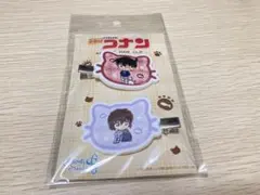 名探偵コナン アクリルヘアクリップ デフォルメねこ 江戸川コナン 灰原哀