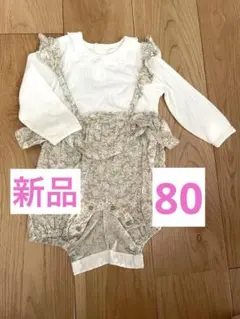 Carter's 花柄ロンパース 80