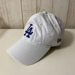 New Era LA ロゴ ベースボールキャップ ホワイト