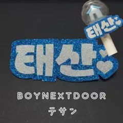 BOYNEXTDOOR テサン ネームボード ペンライト ボネクド 1
