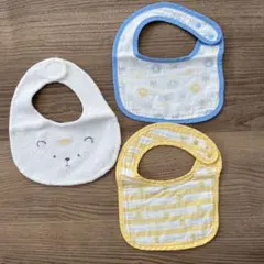 くまさん柄 スタイ 3枚セット