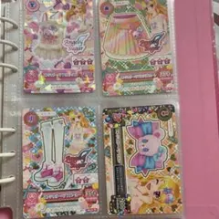 アイカツカード 星宮いちご エンジェリーベアコーデ 4枚セット