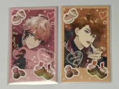 Melty Valentine チェキ風カード にじさんじ 赤城ウェン 北見遊征