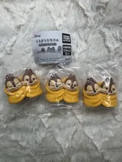 Disney チップとデール カプセルトイ 2個セット