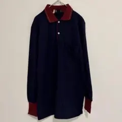 dunhill 長袖ポロシャツ ウール100%のサムネイル