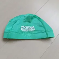 セントラル　キッズスイムキャップ　緑　L