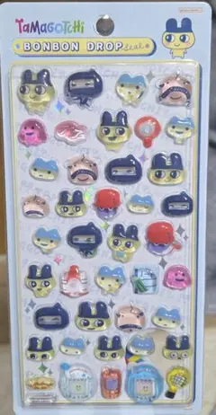 たまごっち　ボンボンドロップシール　まめっち　No.ま-ま-3