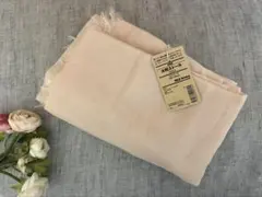 新品⭐️無印良品 オーガニックコットン大判ストール ライトピンク ⭐️のサムネイル