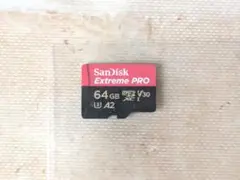 SanDisk Extreme PRO 64GB MicroSDカード