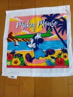 ミッキーマウス ハンドタオル 第一生命 ノベルティ