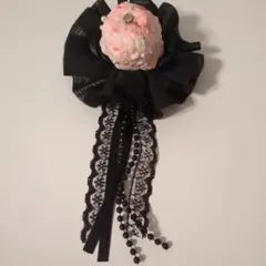 ヘアクリップ ブローチ