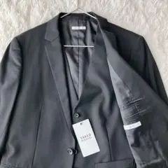 ベスト未使用 TAKEO KIKUCHI TOKYO 3ピース スーツ L 黒