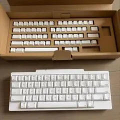 Jiffy75 LP white アクリルプレート 別キーキャップ付 - メルカリ