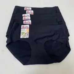 新品未使用品 シームレスショーツ ブラック Lサイズ 6枚 50kg-60kg