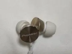 Pioneer カナル型イヤホン 本体 ゴールド　ワイヤレスのサムネイル