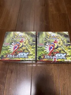 2BOX ポケモンカードゲーム 「スカーレットex」ボックス