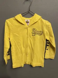 HYSTERICMINI黄色いフード付きトレーナー Devil