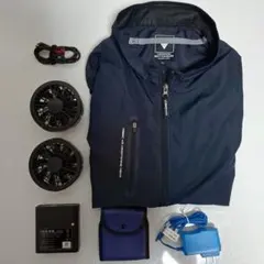 XEBEC 空調服 ファン バッテリー セット 4L
