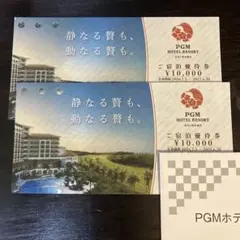PGM　ホテルリゾート 沖縄　ご宿泊優待券 20,000円分のサムネイル