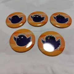 ハイキュー 動物マスコット 缶バッジ カラスノガラスver