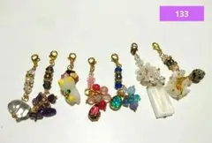 133、天然石❃チャーム　オリジナルセット❃