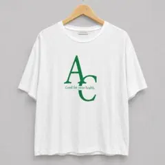 BARNYARDSTORM ロゴプリントTシャツ ホワイト F ゆったり 人気のサムネイル