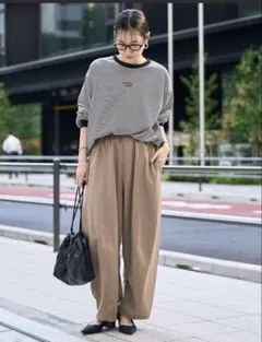coen ボーダー長袖Tシャツ
