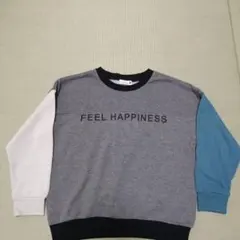 pranshes 長袖カットソー 130 FEEL HAPPINESS