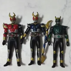 仮面ライダークウガ ソフビ 3体セット