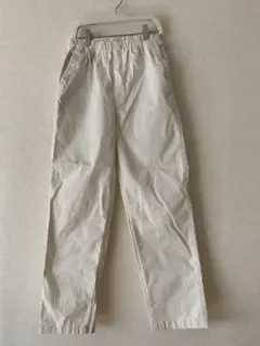 【新品】UNIQLO レギュラーフィットイージーパンツ　ウエストゴム　160