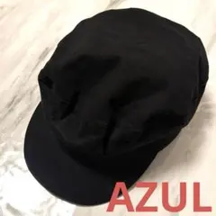 AZUL キャスケット キャップ　黒
