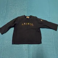 ミキハウス T80-G ダークブルー Tシャツ